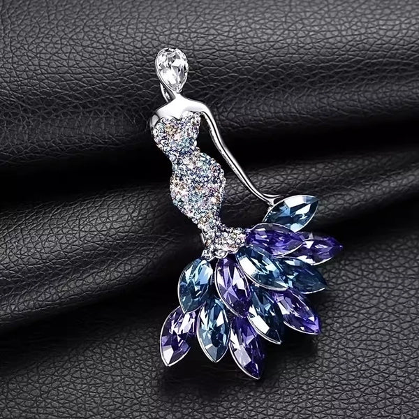 Elegant Pin Human Alloy Women's Brooches