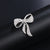 Elegant Pin Leaf Flower Butterfly Alloy Plating Inlay Rhinestones Pearl Women'S Brooches