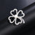 Elegant Pin Leaf Flower Butterfly Alloy Plating Inlay Rhinestones Pearl Women'S Brooches