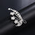 Elegant Pin Leaf Flower Butterfly Alloy Plating Inlay Rhinestones Pearl Women'S Brooches