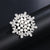 Elegant Pin Leaf Flower Butterfly Alloy Plating Inlay Rhinestones Pearl Women'S Brooches