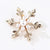 Elegant Pin Star Flower Snowflake Imitation Pearl Alloy Rhinestone Women'S Brooches