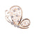 Elegant Pin Star Flower Snowflake Imitation Pearl Alloy Rhinestone Women'S Brooches