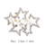 Elegant Pin Star Flower Snowflake Imitation Pearl Alloy Rhinestone Women'S Brooches