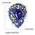 Elegant Pin Water Droplets Alloy Inlay Rhinestones Women's Brooches