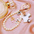 Elegant Princess Cute Bow Knot Shoe Imitation Pearl Alloy Women's Bag Pendant Keychain