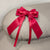 Elegant Princess Women's Bow Knot Satin Hair Clip