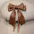 Elegant Princess Women's Bow Knot Satin Hair Clip