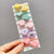 Elegant Rainbow Fruit Flower Arylic Cloth Rubber Band 1 Set