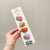 Elegant Rainbow Fruit Flower Arylic Cloth Rubber Band 1 Set