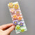 Elegant Rainbow Fruit Flower Arylic Cloth Rubber Band 1 Set