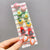 Elegant Rainbow Fruit Flower Arylic Cloth Rubber Band 1 Set