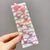 Elegant Rainbow Fruit Flower Arylic Cloth Rubber Band 1 Set