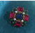 Elegant Retro Shiny Pin Geometric Alloy Plating Inlay Artificial Pearls Rhinestones Glass Unisex Brooches