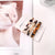 Elegant Retro Streetwear Square Acetic Acid Sheets Hair Clip