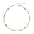 Elegant Round Freshwater Pearl Copper Plating 18k Gold Plated Necklace