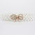 Elegant Round Imitation Pearl Women's Chain Belts