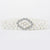 Elegant Round Imitation Pearl Women's Chain Belts