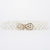 Elegant Round Imitation Pearl Women's Chain Belts