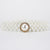 Elegant Round Imitation Pearl Women's Chain Belts