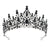 Elegant Shiny Crown Rhinestone Crown