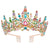 Elegant Shiny Crown Rhinestone Crown