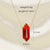 Elegant Simple Style Bullet Stainless Steel Plating 14k Gold Plated Pendant Necklace