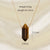 Elegant Simple Style Bullet Stainless Steel Plating 14k Gold Plated Pendant Necklace