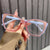 Elegant Simple Style Classic Style Leopard Ac Cat Eye Full Frame Glasses