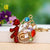 Elegant Simple Style Color Block Metal Inlay Rhinestones Women's Keychain