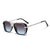 Elegant Simple Style Color Block Pc Square Full Frame Women's Sunglasses