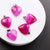 Elegant Simple Style Heart Shape Crystal Charms