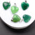 Elegant Simple Style Heart Shape Crystal Charms