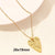 Elegant Simple Style Heart Shape Stainless Steel Plating Hollow Out 18k Gold Plated Pendant Necklace