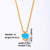 Elegant Simple Style Heart Shape Stainless Steel Plating Inlay Zircon Gold Plated Pendant Necklace