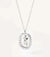 Elegant Simple Style Letter Sterling Silver Zircon Pendant Necklace In Bulk