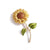 Elegant Simple Style Pin Flower Alloy Diamond Unisex Corsage