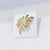 Elegant Simple Style Pin Rose Flower Alloy Plating Women's Brooches