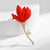 Elegant Simple Style Pin Rose Flower Alloy Plating Women's Brooches