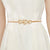 Elegant Simple Style Rose Alloy Women's Chain Belts