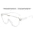 Elegant Simple Style Solid Color Pc Toad Glasses Full Frame Women's Sunglasses