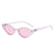 Elegant Simple Style Streetwear Geometric Ac Oval Frame Full Frame Women's Sunglasses