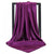 Elegant Solid Color Satin Polyester Scarves