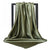 Elegant Solid Color Satin Polyester Scarves