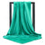 Elegant Solid Color Satin Polyester Scarves