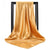 Elegant Solid Color Satin Polyester Scarves