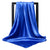 Elegant Solid Color Satin Polyester Scarves