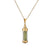 Elegant Streetwear Geometric Stainless Steel Gravel Plating 18k Gold Plated Pendant Necklace