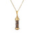 Elegant Streetwear Geometric Stainless Steel Gravel Plating 18k Gold Plated Pendant Necklace