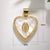 Elegant Streetwear Heart Shape Copper Plating Inlay Zircon Jewelry Accessories